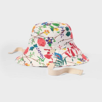 Pride Adult Canvas Reversible Bucket Hat - Multicolor Striped