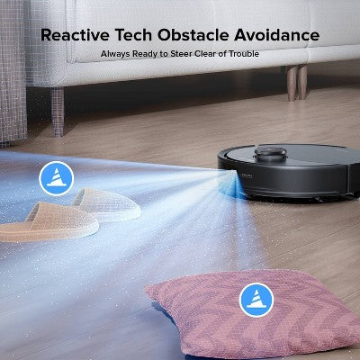 Roborock Q10 PF+ Cordless Vacuum and Mop 6.5" Cleaning Path Black