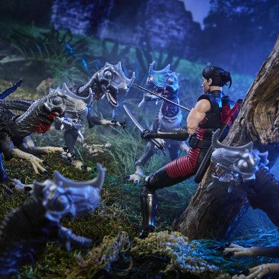 G.I. Joe Classified Series #196, Professor Rottclaw & Cobra Deinonychus Action Figures