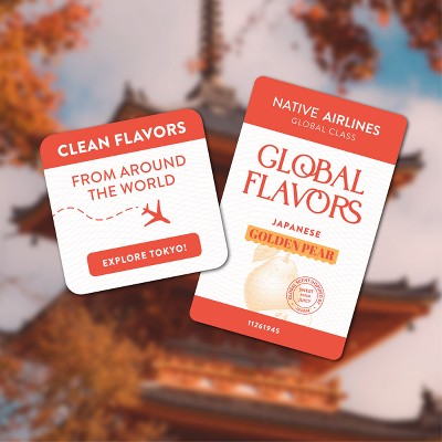 Native Limited Edition Aluminum-Free and Residue-Free Global Flavors Deodorant Spray - Japanese Golden Pear - 3.5 oz