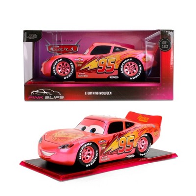 Jada Pink Slips Lightning McQueen Chase Toy Vehicle 1:24 Scale