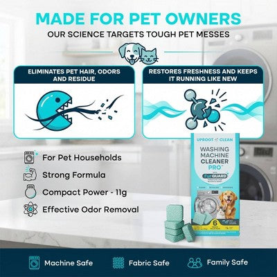 Uproot Clean Unscented Washing Machine Cleaner Pro Solid Laundry Sanitizers - 5oz
