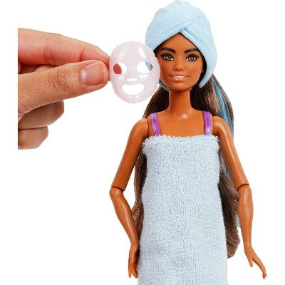 Barbie Party Unboxed Glam Party Series Purple Sparkle Doll & Accessories with 10 Surprises