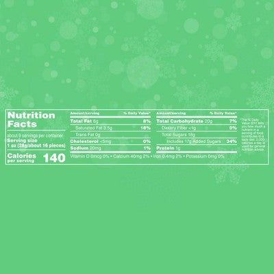 M&M's Christmas Mint Chocolate Candies - 9.2oz