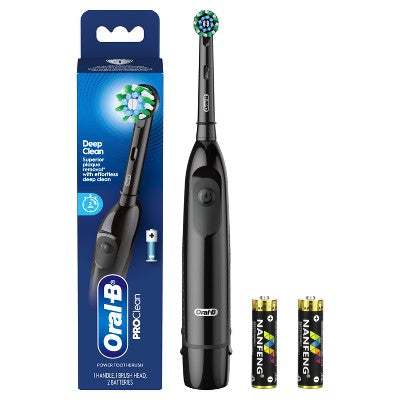 Oral-B ProClean Battery Electric Toothbrush - Deep Clean Black