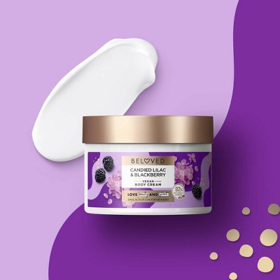 Beloved Candied Lilac & Blackberry Body Cream - 10oz