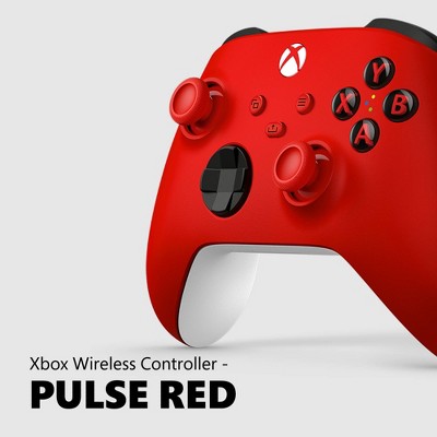 Xbox Series X|S Wireless Controller - Pulse Red: Microsoft, USB-C, Bluetooth, PC Compatible