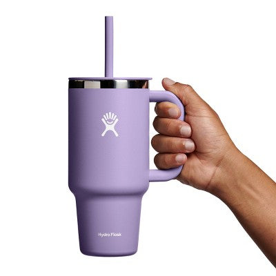 Hydro Flask 32oz All Around Travel Straw Tumbler - Moonshadow