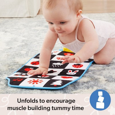 Ms. Rachel Tummy Time Activity Bus Baby Toy