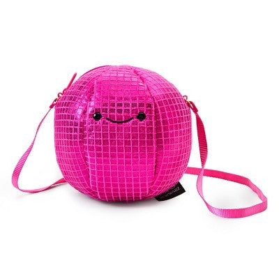 FAO Schwarz Toy Plush Purse Disco Ball - Pink