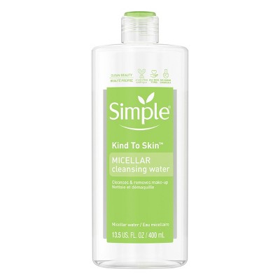 Simple Micellar Cleansing Water - Unscented - 13.5 fl oz