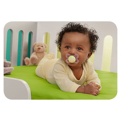 MAM Clear Triple Pack Pacifier 0-6m - 3pk - Girl