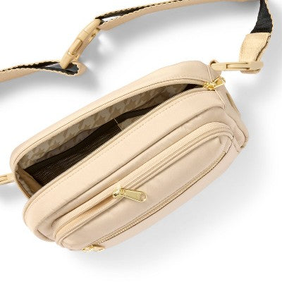 Dog Walker Belt Bag/Crossbody Bag - Neutral - The Cuddle Collab