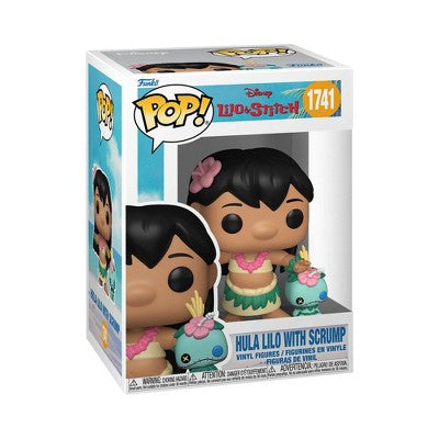 Funko POP! Disney Lilo & Stitch Hula Lilo with Scrump Vinyl Figure #1741