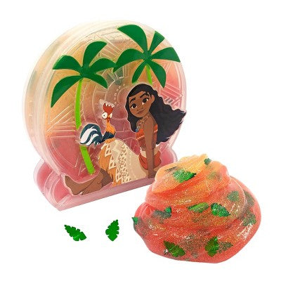 2 PACK Disney Moana Ocean Spirit Sunset Beach Slimes and Putties