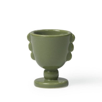 Ceramic Egg Cups Green - Bullseye's Playground
