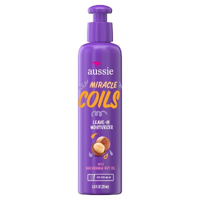 Aussie Coils Coconut, Jamine, Mandarin Leave-In Conditioner - 8.5 fl oz