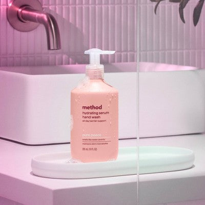 Method Hydrating Hand Serum - Pure Peace - 10 fl oz: Paraben-Free, Sulfate-Free, Phthalate-Free, Animal By-Product-Free