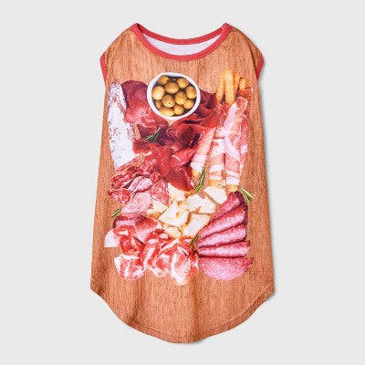 Charcuterie Dog T-Shirt - Boots & Barkley XL