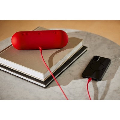 Beats USB-C to USB-C Woven Cable (1.5 m) - Rapid Red