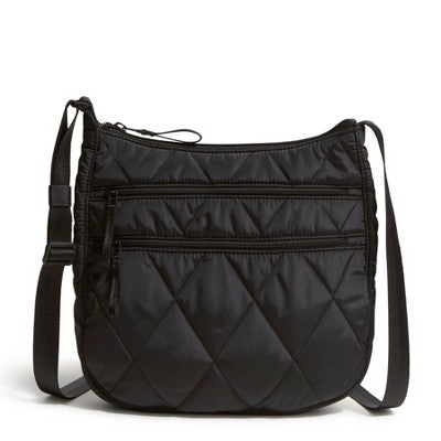 Vera Bradley Women's Outlet Ultralight Trio Zip Hipster Crossbody Bag Moonless Night