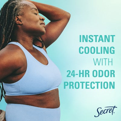 Secret Whole Body Cooling Aluminum-Free Deodorant Mist - Invigorating Mint - 5.2 oz: Whole Body, Normal Skin