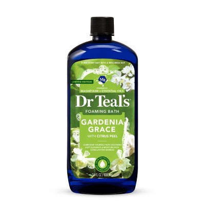 Dr Teal's Gardenia Grace Foaming Bubble Bath - 34 fl oz