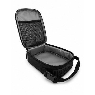 Overtime Big O Dual Compartment Lunch Box - Black and White