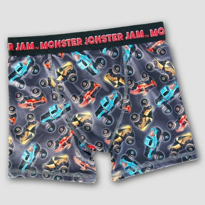 Boys' Monster Jam 4pk Boxer Briefs - 6
