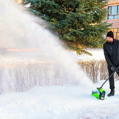 Greenworks 12" Brushless Snow Shovel with Light Kit: 24V Lithium Ion, Adjustable Handle, 3-Year Warranty (LOCAL PICKUP ONLY)
