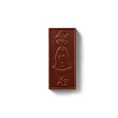 HERSHEY'S KISSES Grinch Embossed Holiday Milk Chocolate Standard Bars - 7.2oz/6pk