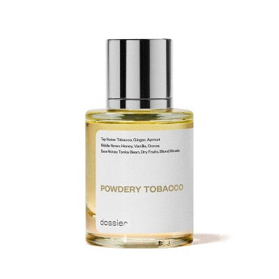 Dossier Women's Perfume - Powdery Tobacco - 50ml: Paraben-Free, Phthalate-Free, Vegan, Spray