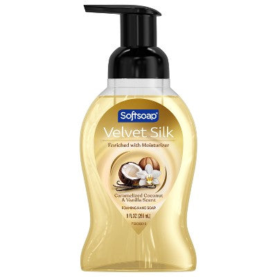 Softsoap Velvet Silk Caramelized Coconut & Vanilla Foaming Hand Soap - 9 fl oz