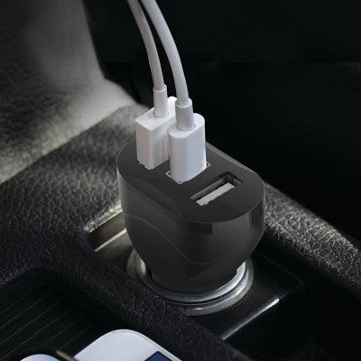 Energizer Car Accessory 3 Port Power Delivery Car Charger: USB-C & USB