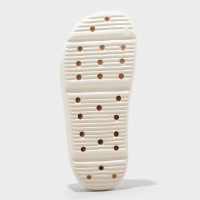 Kids' Edie Platform Slide Sandals - art class White 2