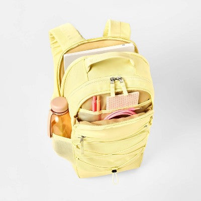 21L Sporty Backpack - All In Motion Yellow: School Bag for 8 Years+