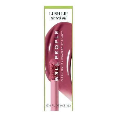 Well People Lush Lip Tinted Oil - Dusty Rose - 0.14 fl oz