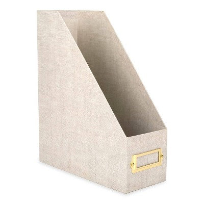 Sugar Paper Essentials Magazine File Holder Flax