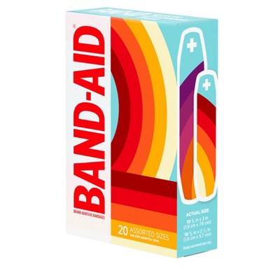 Band-Aid Adhesive Bandages - Designer Art - Assorted Sizes - 20ct