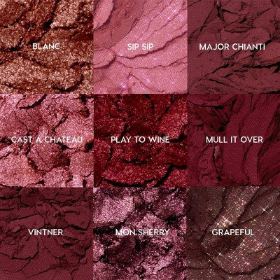 ColourPop 9-Pan Eyeshadow Palette - Wine & Only - 0.3oz