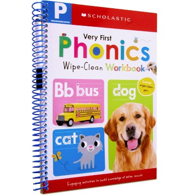 Make Believe Ideas Wipe Clean Workbook - PreK First Phonics