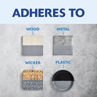 Rust-Oleum 12oz Painters Touch 2X Ultra Cover Spray Paint Flat Gray: Matte Enamel for Interior & Exterior Surfaces