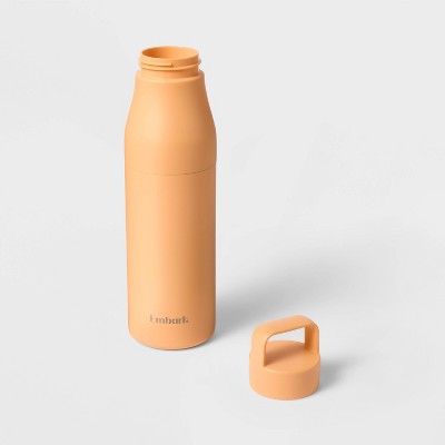 24oz Water Bottle - Orange - Embark: Stainless Steel, Portable Drinkware