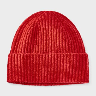 Essential Cuffed Beanie - Universal Thread Red