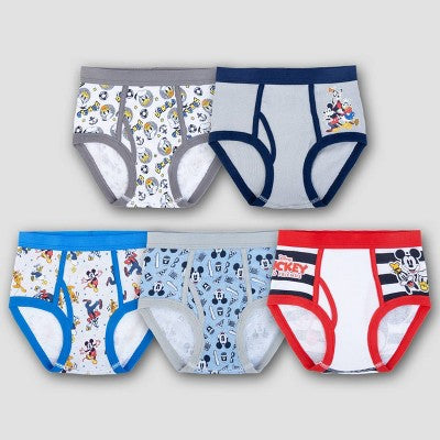 Boys' Mickey Mouse 5pk Briefs - 6