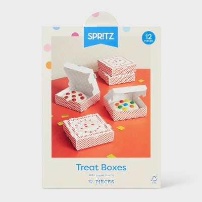 Pizza Box Shaped Treat Box 12ct - Spritz