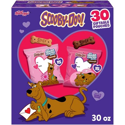 Kellogg's Valentine's Scooby Graham's Cookies - 30oz/30ct