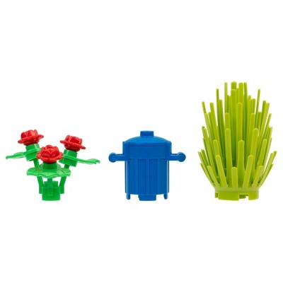 BLDR Forest Pack Accessory Set: Creative Thinking Toy Building Components, ABS Material, 84 Pieces