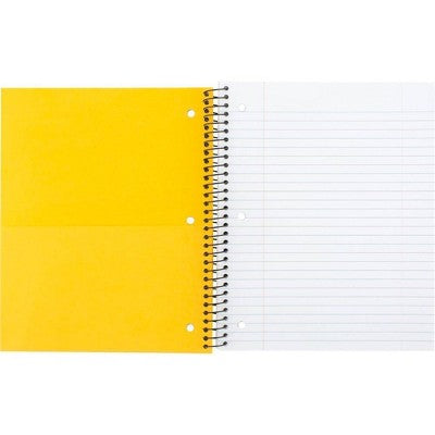 Spiral Notebook 1 Subject Wide Ruled 100 Sheets Blue - up&up