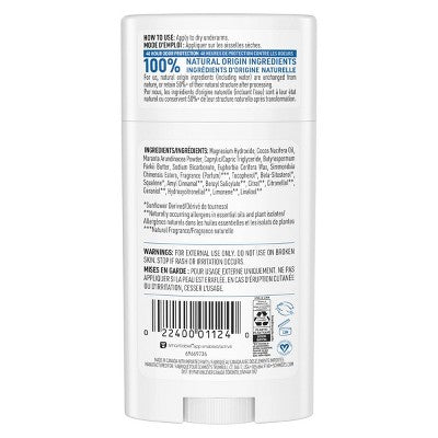 Schmidt's 24-Hour Natural Deodorant Stick - Woodsy/Earthy/Fresh Scent - 2.65oz
